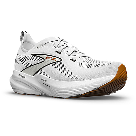 Brooks Glycerin 22 Road Running Shoes - Womens, White/Grey/Black, 9.5, 1B, 1204341B135.095