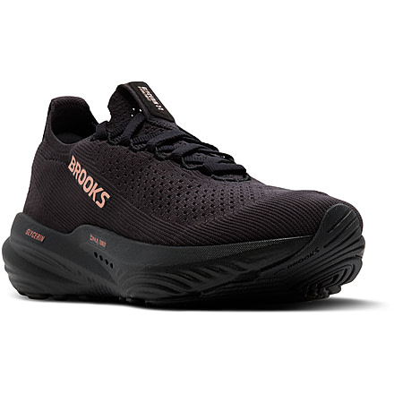 Brooks Glycerin StealthFit 22 Road Running Shoes - Womens, Black/Grey/Rose Gold, 6, 1B, 1204371B068.060