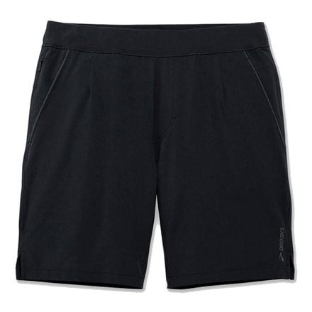 Brooks Go-To 5 Inch Mens Running Short, Black, Large, 211071-Black-L
