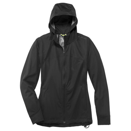 Brooks Hideout Womens Jacket, Black, Medium, 221229-Black-M