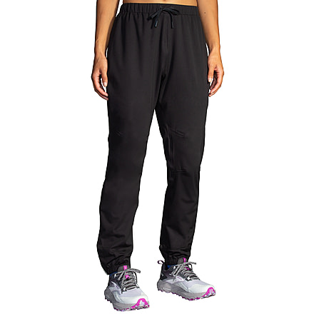 Brooks High Point Waterproof Pant - Womens, Black, Large, 221639001.035