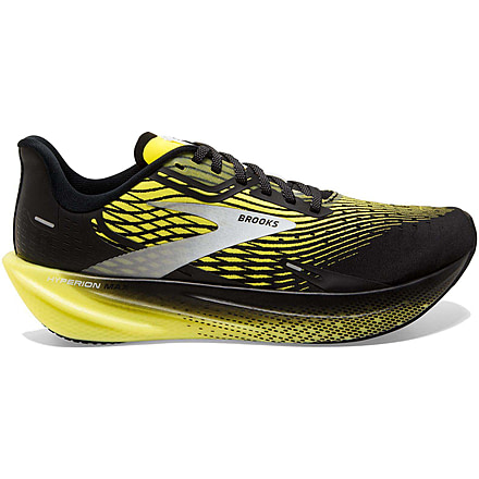 Brooks Hyperion Max Running Shoes - Mens, Black/Blazing Yellow/White, 7.5, 1103901D078.075