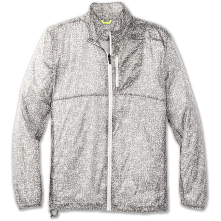 Brooks LSD Jacket - Mens, Ash Static, Small, 211100057.025
