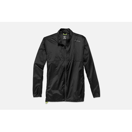 Brooks LSD Men's Running Jacket, Black, Large 211100-Black-L