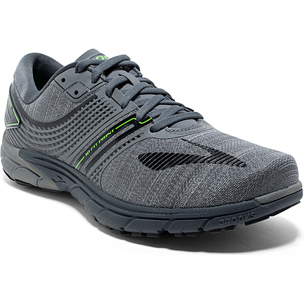 Brooks Pure Cadence 6 Road Running Shoe - Men's -Castle Rock/Blk/Green-Medium-8