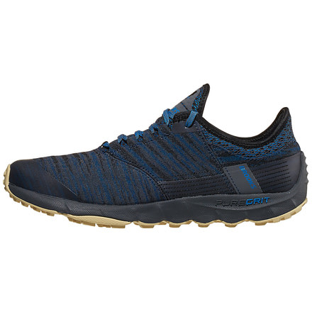 Brooks PureGrit 8 - Mens, Ebony/Deep Water/Black, Medium, 10.0, 1103131D457.100