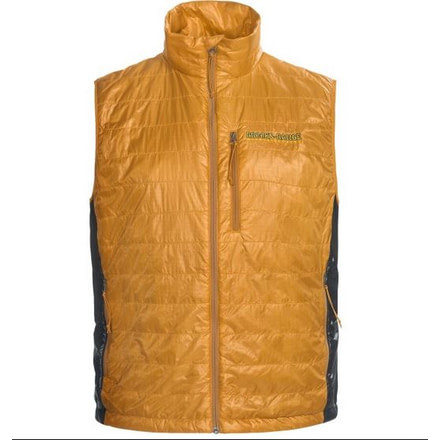 Brooks-Range Cirro Vest Mens, Butterscotch/Black, Large, 6015-Butterscotch/Black-L
