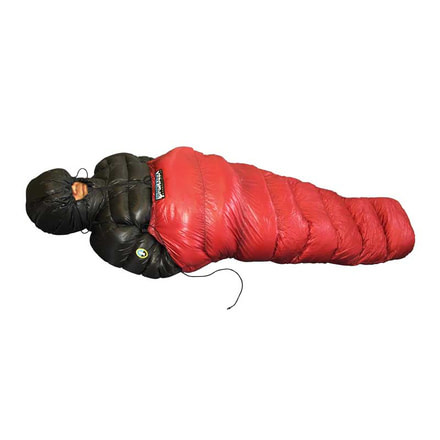 Brooks-Range Elephant Foot Sleeping Bag 800 down-Butterscotch