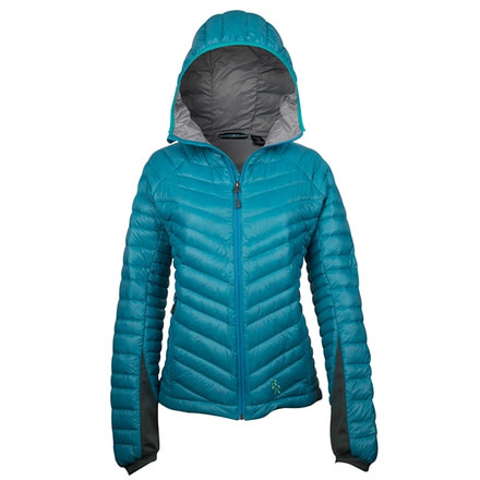 Brooks-Range Mountaineering Down Hoody - Women's, Carribean Blue, Small 6552-Carribean Blue-S