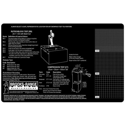Brooks-Range Mountaineering Snow Crystal Card Pro