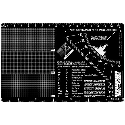 Brooks-Range Snow Crystal Card 1621-000-0