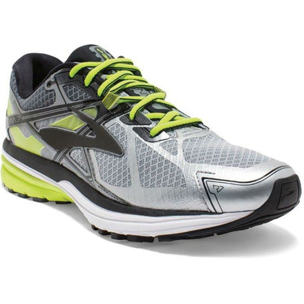Ravenna 7 Road Running Shoe - Mens-Silver/Nightlife/Black-Medium-12.5