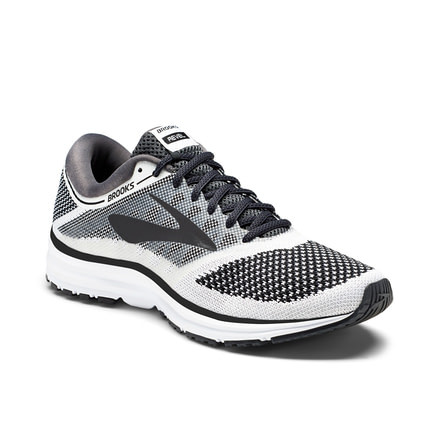 Brooks Revel Men's Road Running Shoe, White/Anthracite/Black, 110260 155