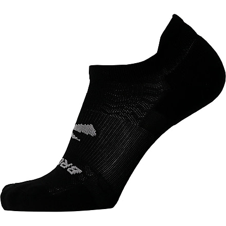 Brooks Run-In No Show Sock, Black, M, 280501001.030