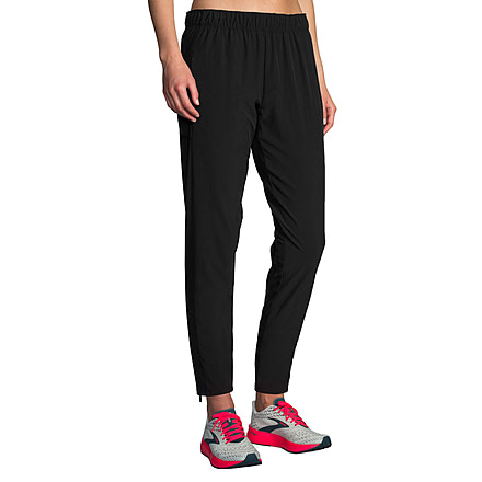 Brooks Shakeout Pant - Womens, Black, XS, 221467001.020