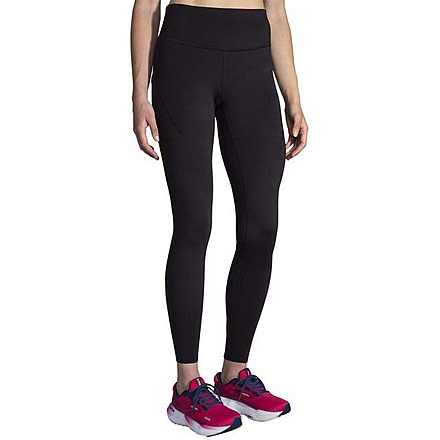 Brooks Spark Tight - Womens, Black, Large, 221664001.035