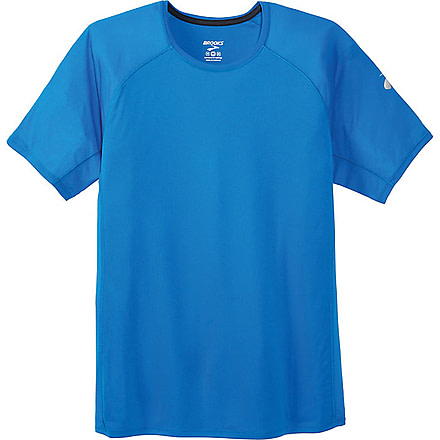 Brooks Stealth Short Sleeve - Mens, Azul, Large, 211219422.035