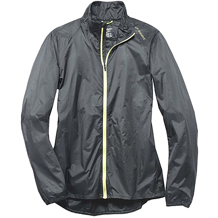 Brooks Women's LSD Runnig Jacket, Asphalt/Reed, Large, 221135010.035