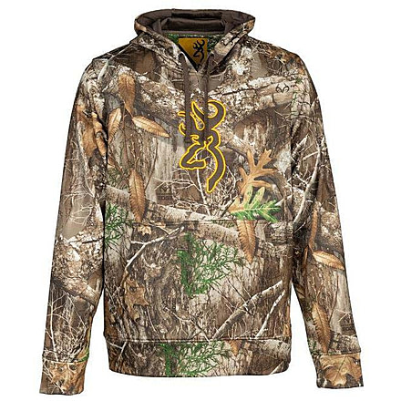 Browning Hooded Tech Long Sleeve Top