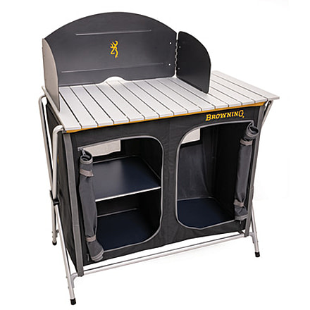Browning Camping Basecamp Cook Station, Black/Silver, 8549800