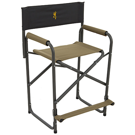 Browning Camping Directors XT Extra Folding Chair, Khaki/Coal, 8532121