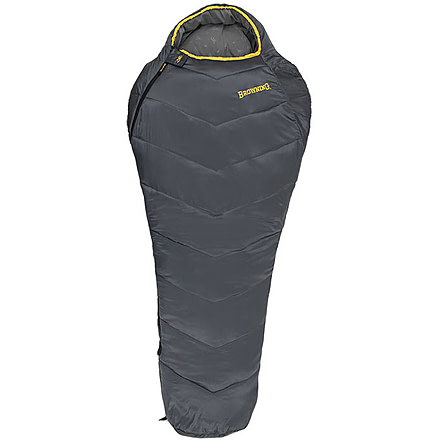 Browning Camping Kenai -20 Degrees Sleeping Bag, Charcoal, 4897218