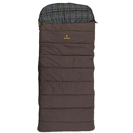 Browning Camping Klondike -30 Sleeping Bag, Clay, 4893514