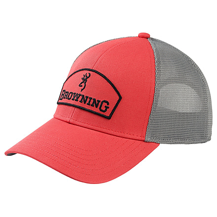 Browning Emblem Cap - Womens, Coral, One Size, 308567511
