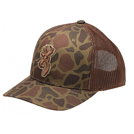 Browning Flashback Cap, Green Camo, One Size, 308038641