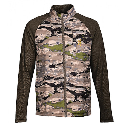 Browning Hybrid Merino Jacket, Ovix Camo, Extra Large, 3045413404
