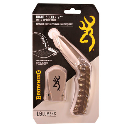 Browning Knife &amp; light Combo,NS2 light knife tan 3712465