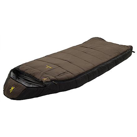 Browning McKinley, Long, Clay/Black Sleeping Bag, 0 Degrees 59222