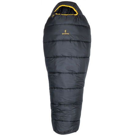 Browning Panter Sleeping Bag, 0 degrees, 32 in x 80 in, Dark Blue 4851817