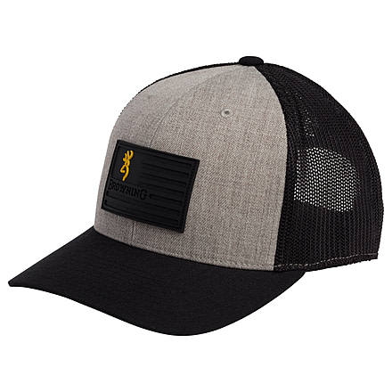 Browning Recon Flag Cap - Mens, Gray, One Size, 308033691