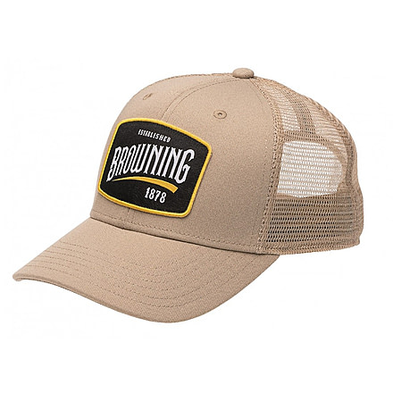 Browning Riverton Cap, Tan, One Size, 308068481