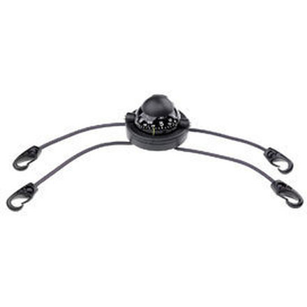 Brunton Watersports Waterproof Rally Black Compass w/ Kayak Straps 58 Kayak