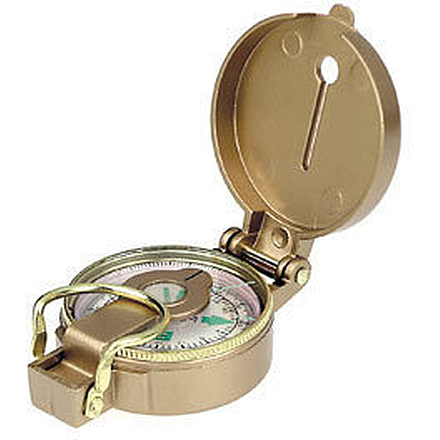 Brunton Lensatic Brass Painted Metal Luminescent Compasses 9076