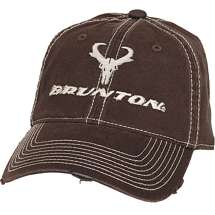 Brunton Joel Cap, Brown Easy Twill Cap w/ Contrast Stitching F-STITCHD