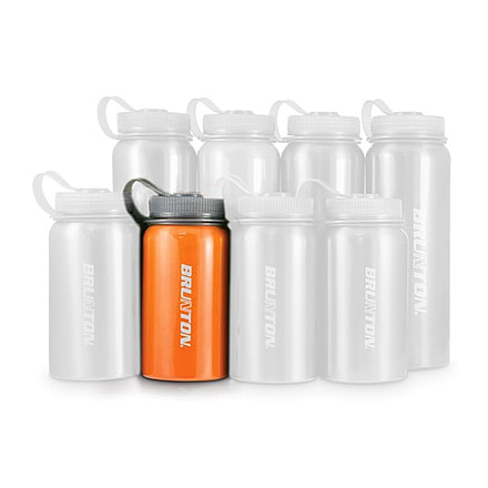 Brunton 0.6 L Metal Water Bottle Orange