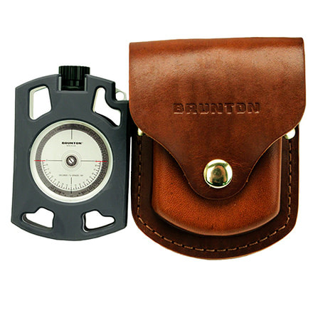 Brunton Omnislope Aluminum Compass, 2.5in. x 3.5in. x 0.5in. 196554