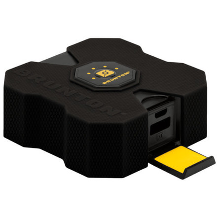 Brunton Revolt XL 9000 mAh, 6x Charger, Black F-REVOLTXL-BK