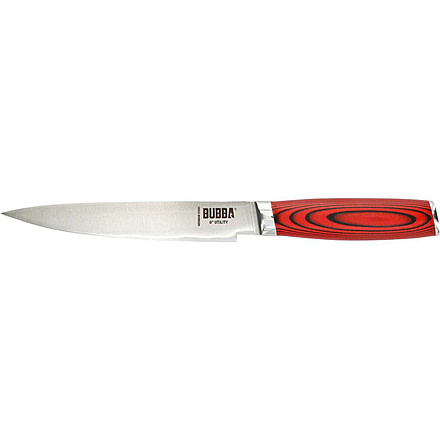 Bubba Blade Chef Series Utility Kitchen Knife, 6in, Stainless Steel, G10 Handle, 1114268