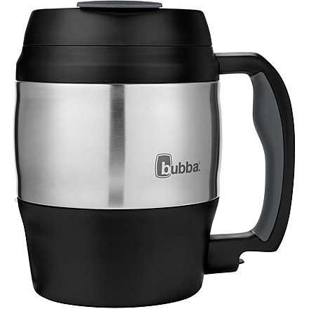 Bubba Bubba Desk Mug, 52 oz, Black, 52, BBFMDESKMUG52