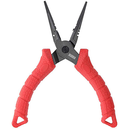 Bubba Forged Fishing Pliers, 7.5in, Red, 1207220