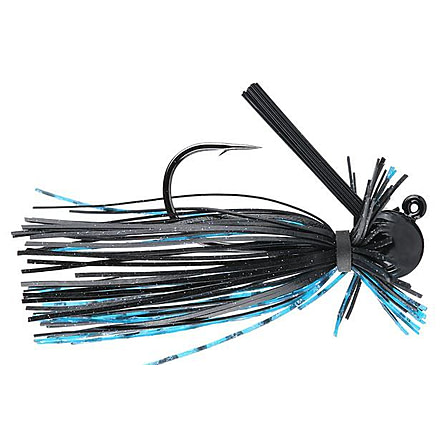 Buckeye Lures Gman Ballin Out Jig, 1/2 Oz, Black/Blue, BEL-BOJBB12