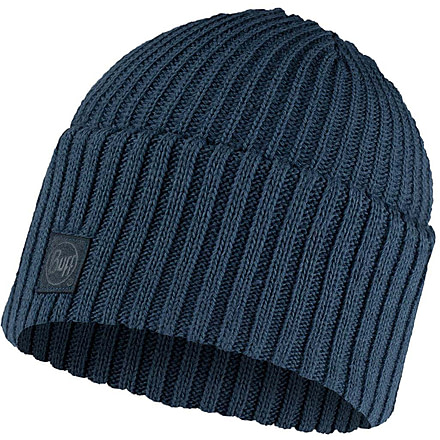 Buff Knitted Beanie, Rutger Steel Blue, 129694.701.10.00