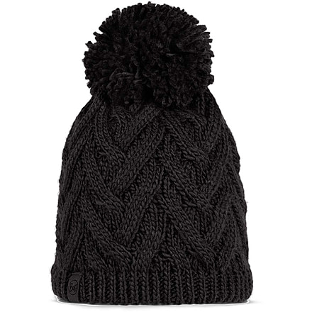 Buff Knitted &amp; Fleece Beanie, Caryn Graphite, 123515.901.10.00