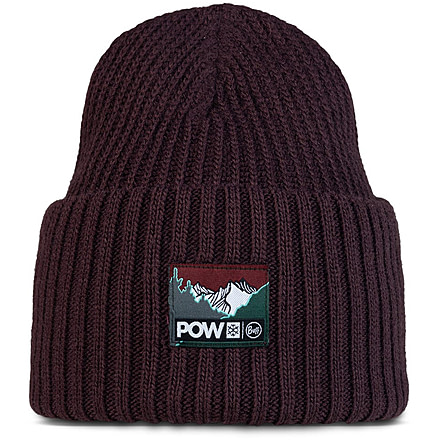 Buff Pow Knitted Beanie Rutger Pow Shadow Purple Hat -Unisex, Malachite Green, 134706.812.10.00