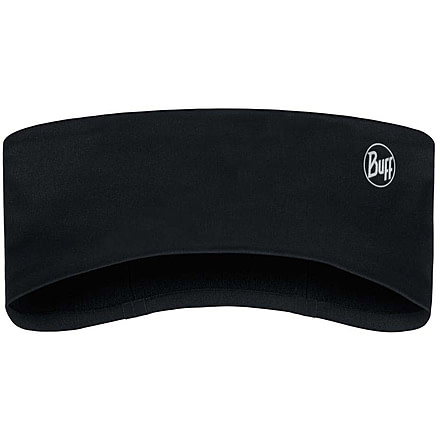 Buff Windproof Headband, Grey Logo Black, Large/Extra Large, 132941.999.30.00