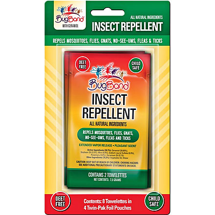 Bug Band Bugband Towelettes 4 Pk 88512